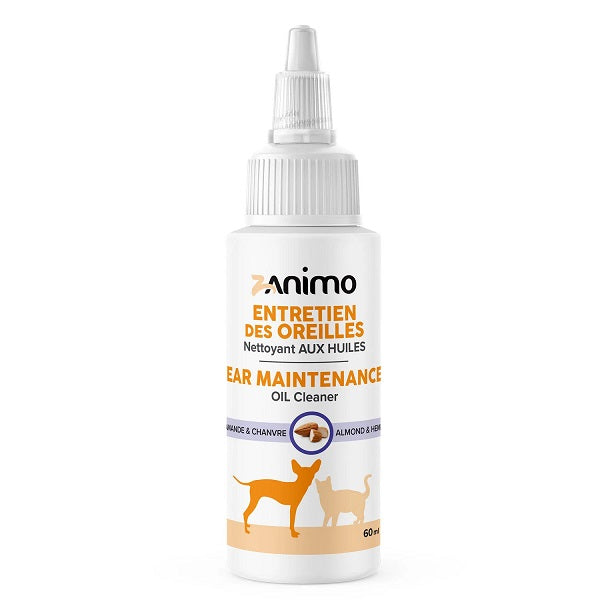 Zanimo Entretien des Oreilles SANS huile 60ml