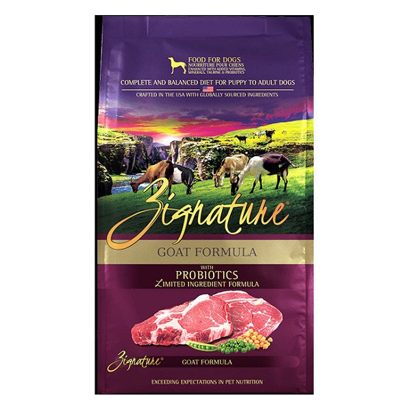 Zignature Chèvre pour Chiens 25lb - La boite à Penny