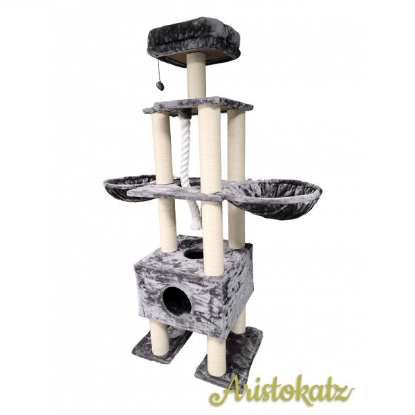 Arbre à Chat Aristokatz JUMBO gris 80"