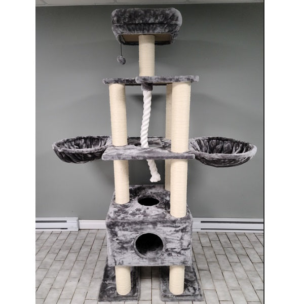 Arbre à Chat Aristokatz JUMBO gris 80"