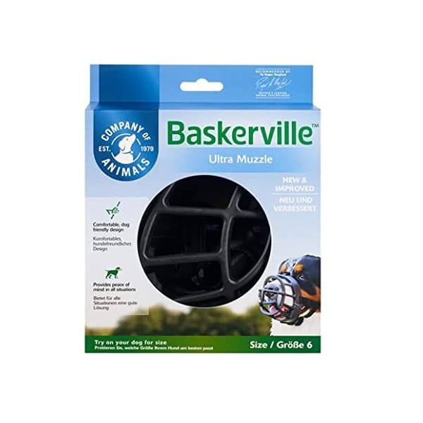 Muselière Baskerville - Taille 6 - La boite à Penny