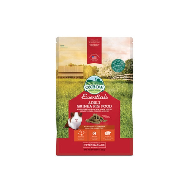 Oxbow Essentiels Nourriture pour Cochon d'Inde Adulte 5lbs - La boite à Penny