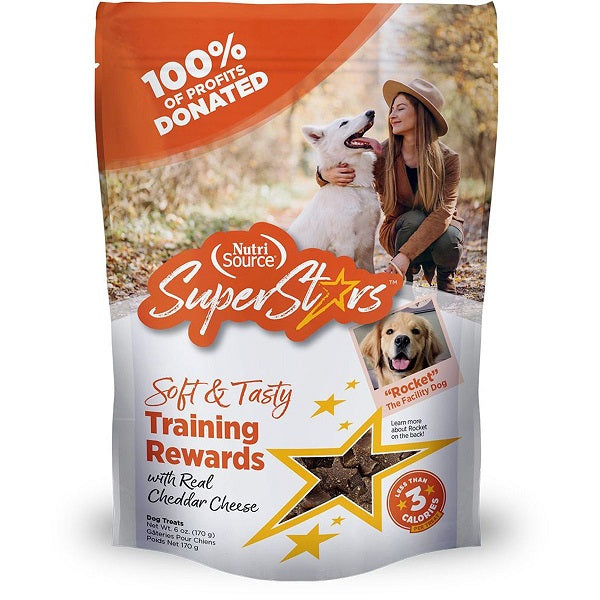 NutriSource Superstars Gâteries d'Entraînement au Cheddar 170g