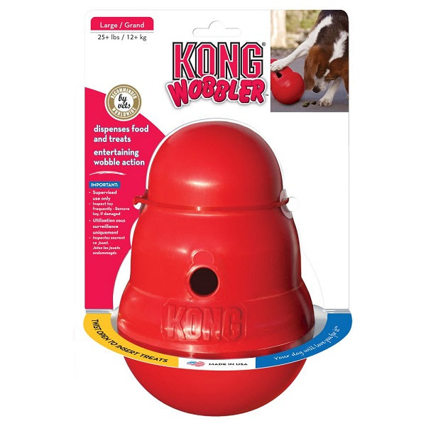 Kong Wobbler Rouge Large - La boite à Penny