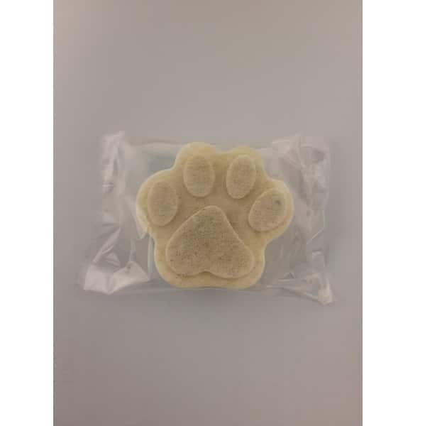 Barre de savon pour chien coco, avoine, lavande et camomille Savonerie Petits Trésors - La boite à Penny