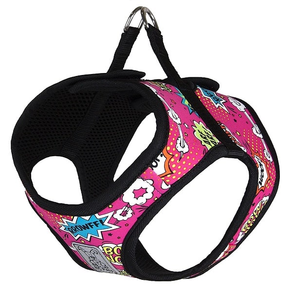 RC Pets Harnais Step-in Cirque Sons Comiques Rose X-Large - La boite à Penny