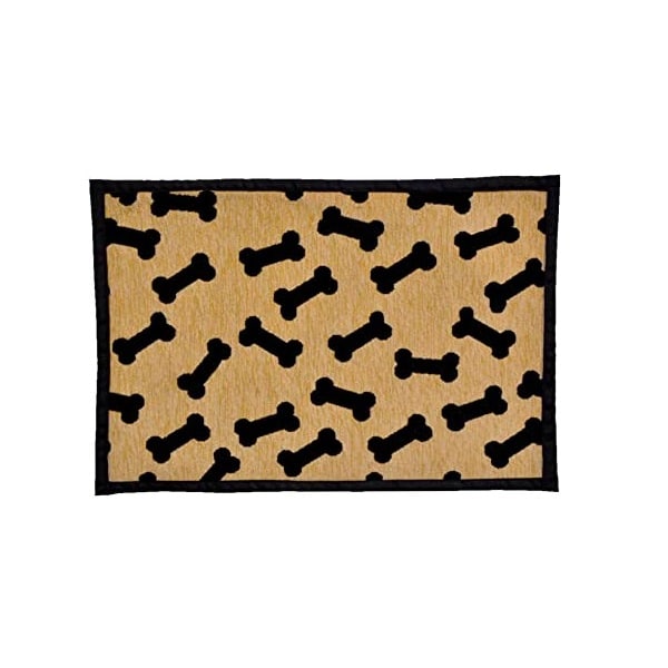 Loving Pet Tapis Bella - Os Dansants Beige 12,5"x19,25"