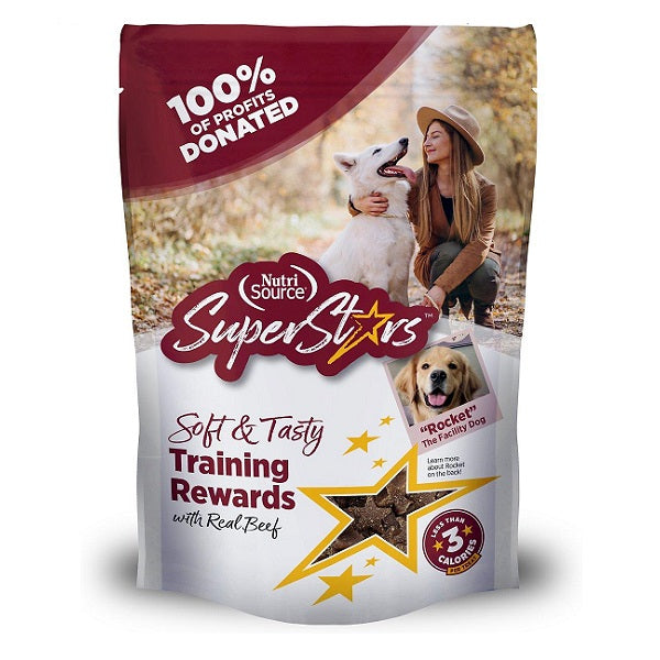 NutriSource Superstars Gâteries d'Entraînement au Boeuf 170g