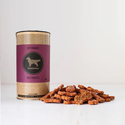 Todd et Paul Biscuits Betteraves 200g - La boite à Penny