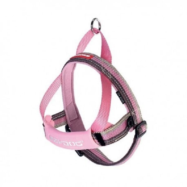 EZYdog Harnais Quick Fit Rose et Brun XXS
