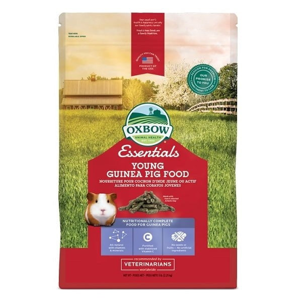 Oxbow Essentiels Nourriture Pour Jeune Cochon D'inde 5lb