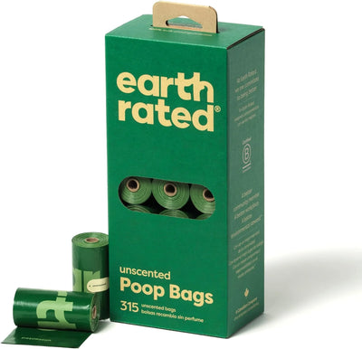 Earth Rated Sac à ramassage d'excrément non parfumé (315)