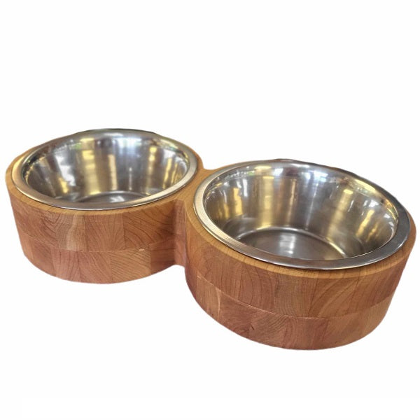 ArboRustique Bol Artisan double pour gros chien