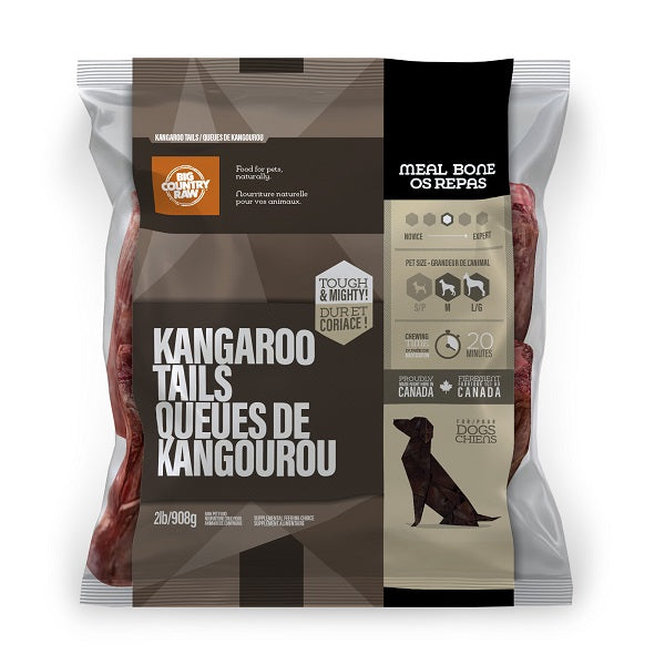 Big Country Raw Queues de Kangourou 2lbs