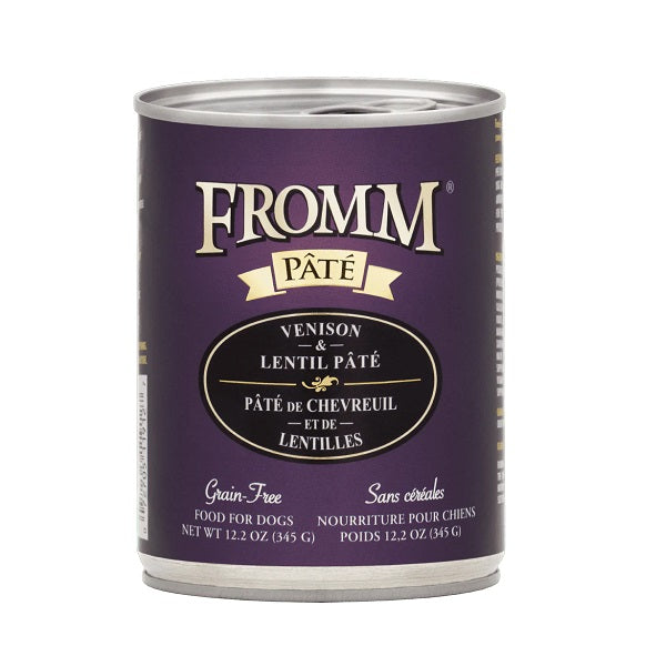 FROMM pâté chevreuil et lentilles pour chien 345g