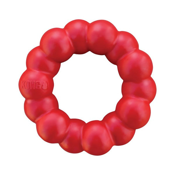 Kong classic anneau de caoutchouc rouge grandeur petit/medium