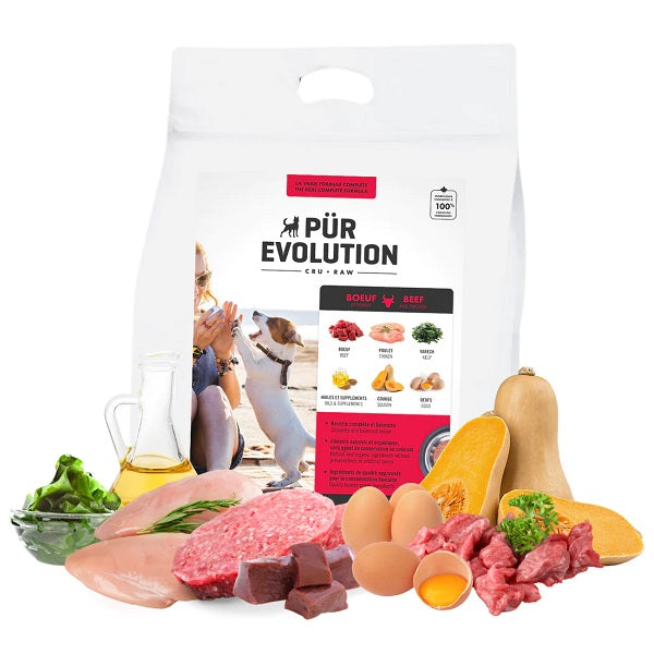 PÜR Evolution Boeuf et Poulet pour chien 4kg