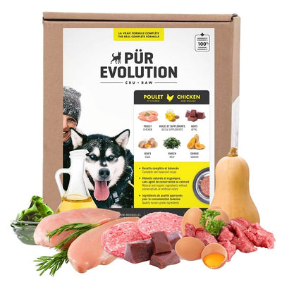 PÜR Evolution Poulet et Courge pour chien 10kg