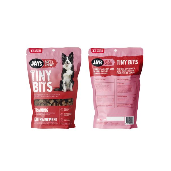 Jay's Tiny Bits gâteries d'entraînement pour chiens 200g