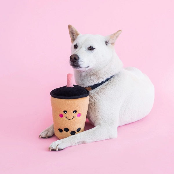 ZippyPaws jouet pour chien NomNomz boba milk tea