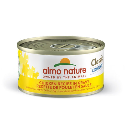 Almo Nature Classic Chat - Recette de poulet en sauce 70g