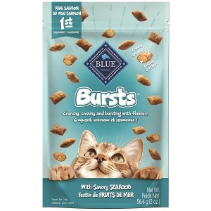 BLUE Bursts Friandises pour chat saveur de fruits de mer 56.6g