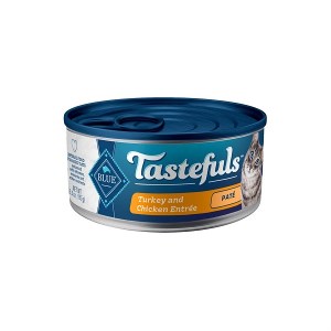 Blue Tastefuls repas de dinde et poulet en pâté 155g