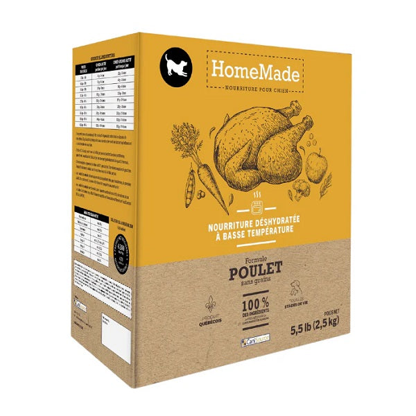 Canisource Homemade Nourriture Pour Chien Formule poulet 2.5kg