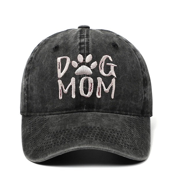 Casquette grise Dog Mom