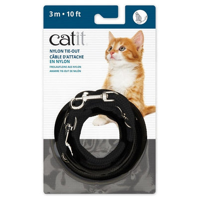 Catit Cable d'attache pour chat en nylon de 10 pieds