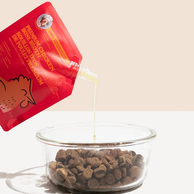 Chien Gourmand Bouillon d'Os de Poulet 8oz