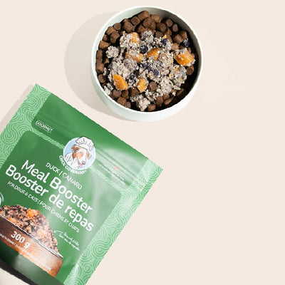 Chien Gourmand Booster de Repas au Canard 300g pour chiens et chats