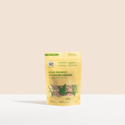Chien Gourmand Poitrines de Canard Lyophilisées pour chiens et chats 56g