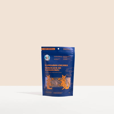 Chien Gourmand Morceaux de kangourou lyophilisés pour chiens et chats 56g