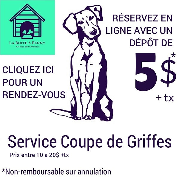 Service coupe de griffes - La boite à Penny