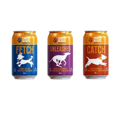 Fetch Catch bière citrouille pour chien 355ml - La boite à Penny