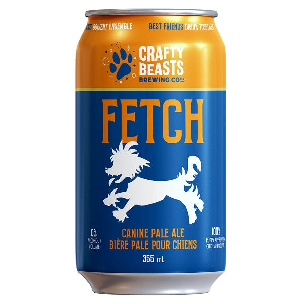 Fetch bière blonde pour chien 355ml - La boite à Penny