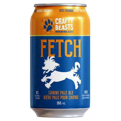 Fetch bière blonde pour chien 355ml - La boite à Penny