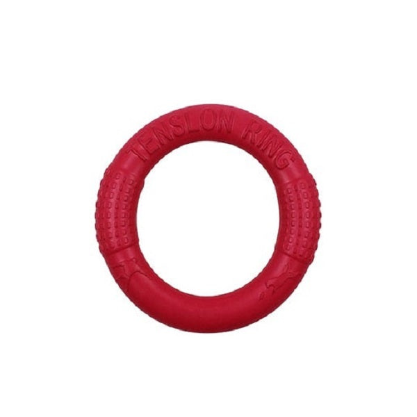 Frisbee anneaux de tension rouge de 18 cm