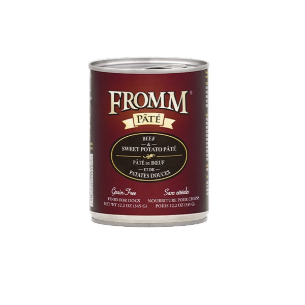 FROMM pâté de bœuf et patates douces pour chien 345g