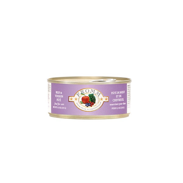 FROMM pâté bœuf et venaison pour chat 155g