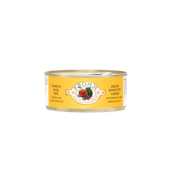 FROMM pâté de dinde et canard pour chat 155g