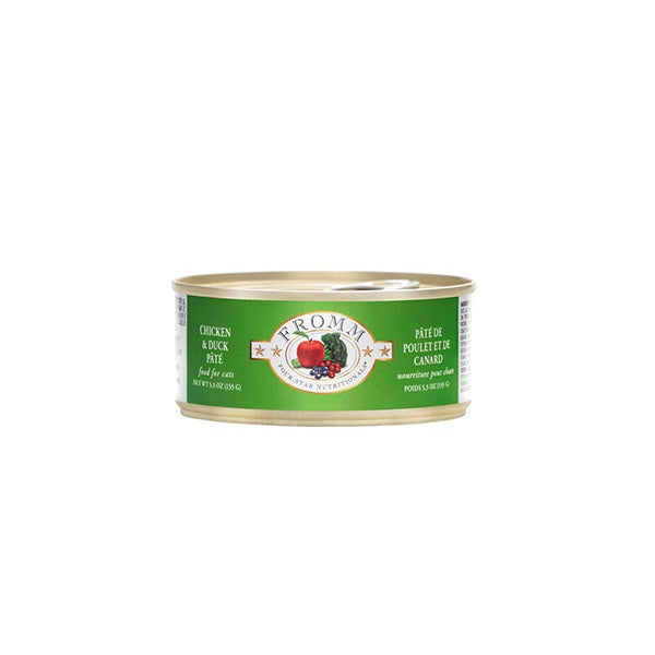 FROMM pâté de poulet et canard pour chat 155g