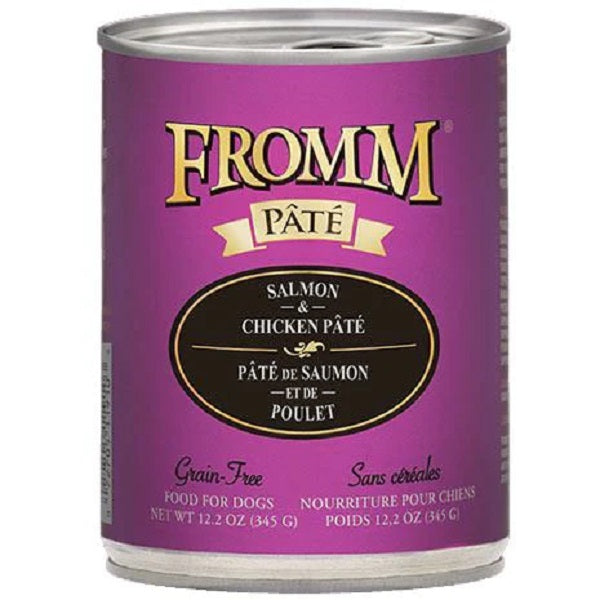 FROMM pâté saumon et poulet pour chien 345g