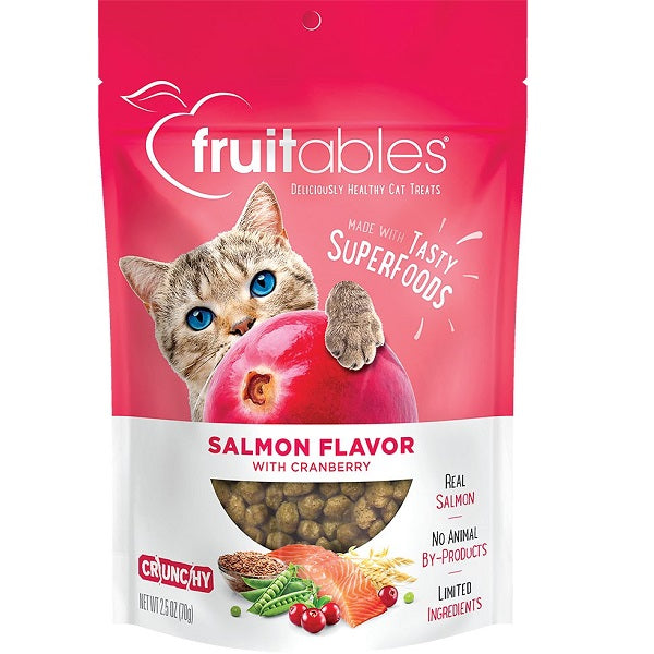 FRUITABLES saumon et canneberges pour chat 70g