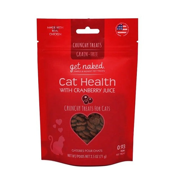 Get Naked Chat En Santé, Croquantes avec Canneberge, Sans Grains 71g