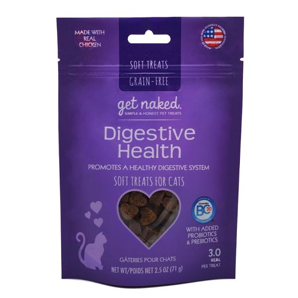 Get Naked Santé Digestive Pour Chat,Tendres, Sans Grains 71g