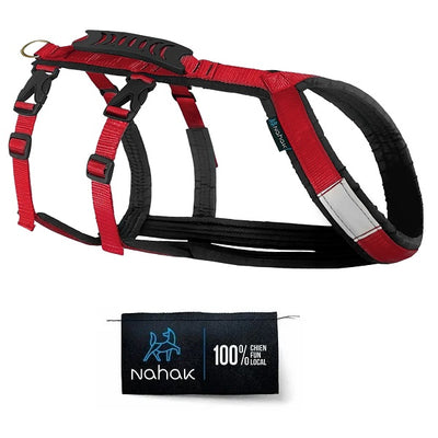 Nahak harnais hybride Large Rouge
