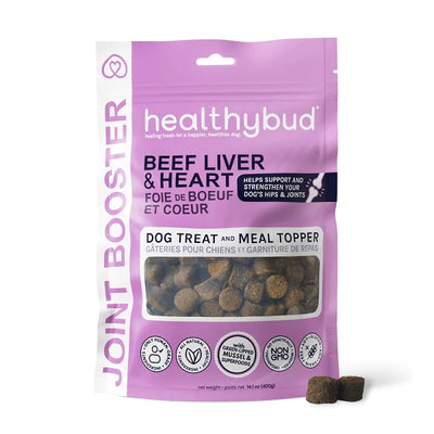 Healthybud Booster d'articulation de boeuf pour chiens 130g