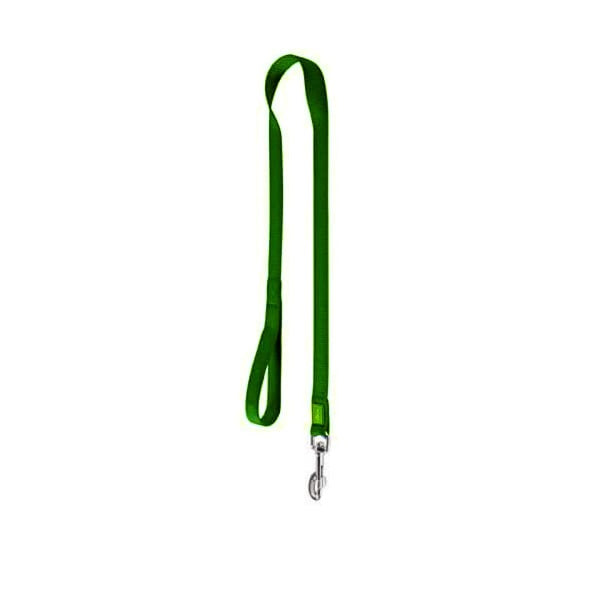 Laisse Hunter en nylon vert chasseur ¾" X 72"